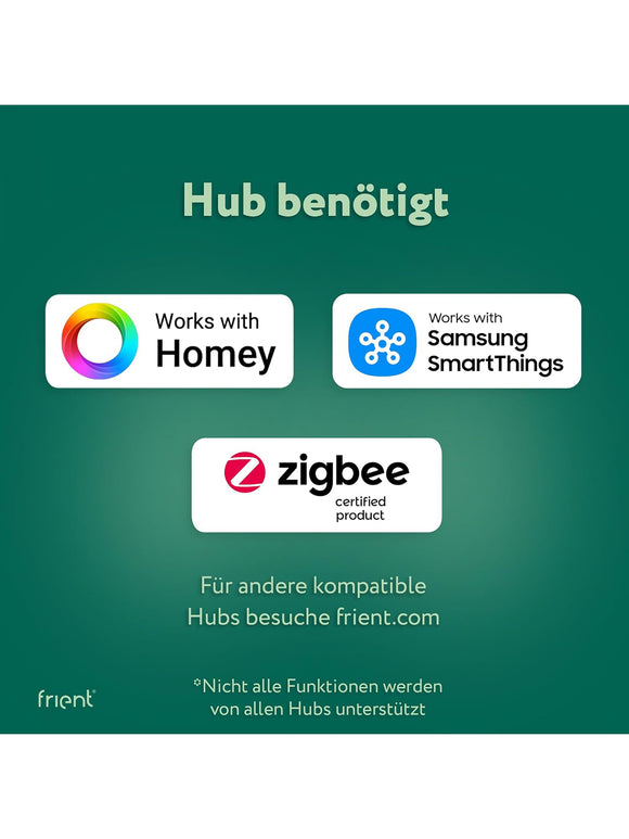 frient Electricity Meter Interface 2 P1 drahtlose Zählerauslesung Zigbee SmartThings