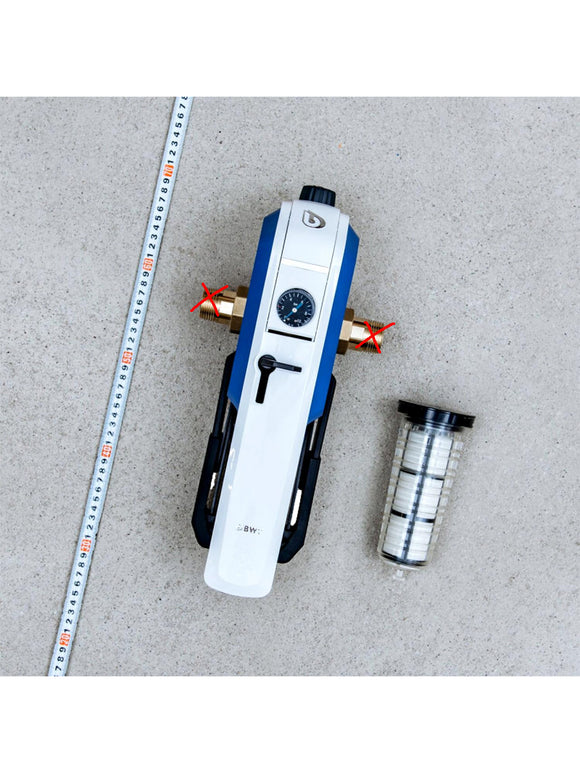 BWT E1 HWS Einhebelfilter DN20 3/4" Rückspülfilter Hauswasserstation Wasserfilte