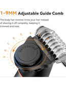 Kensen S16 Körperhaarschneider Rasierer für Männer Ganzer Körper mit LED-Anzeige-5