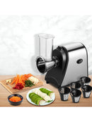 Nictemaw Gemüseschneider Automatisch Elektrisch Gemüsehobel 250W mit 5 Klingen-7