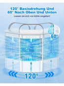 Mobile Klimaanlage 4 in 1 Energiesparend Mini Luftkühler LED 1200 ml 3 Stufen-3