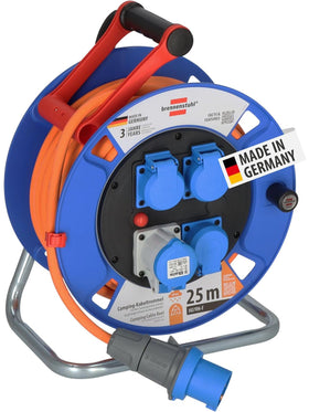 Brennenstuhl Garant Camping-Kabeltrommel/CEE 230V Kabeltrommel 25m H07RN-F 3G2,5