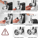 Meykey Elektrischer Fleischwolf max. 2000W 3-in-1 mit Aufsätzen-2