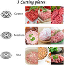 Meykey Elektrischer Fleischwolf max. 2000W 3-in-1 mit Aufsätzen-3