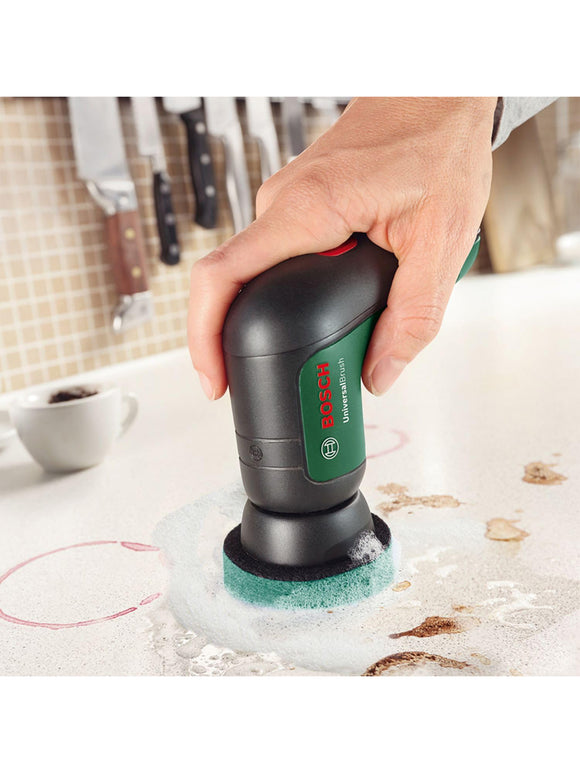 Bosch Elektro-Reinigungsbürsten-Set UniversalBrush 10 Reinigungsaufsätze 3,6 V