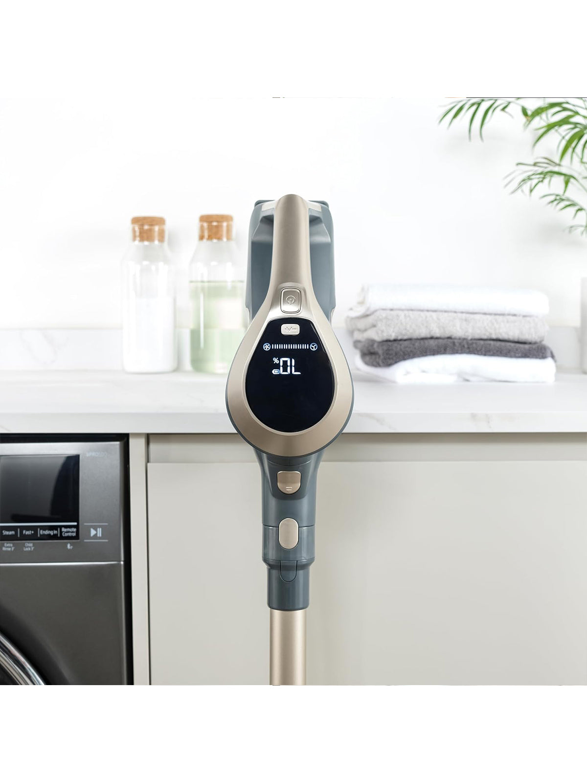 Beldray Titanium Smartflex Akku-Staubsauger Handstaubsauger Sensor LED Anzeige