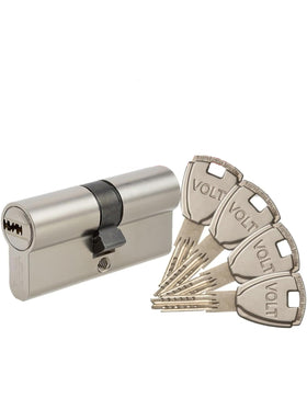 Vachette 67101 voltafcs/SC Zylinder Nickel 30 x 30 mm 4 Schlüssel Haustür