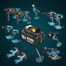 2x Ersatzakku Kompatibel mit Makita 18V Akku 8,0ah 8000mAh Li-ion für Werkzeuge-5