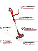Einhell Akku-Rasentrimmer GE-CT 18/30 Li-Solo Power 18V Schnittbreite 30 cm-2