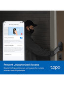 TP-Link Tapo Smart-Türschloss Riegel Schlüssellos Fingerabdruckerkennung App-5