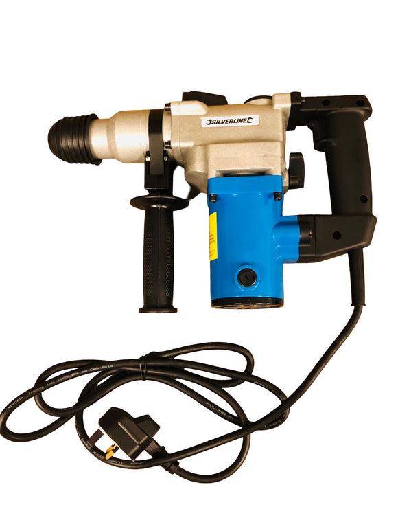 SDS-Plus-Bohrhammer Bohrmaschine Stemm Meißel Hammer Schlaghammer 850W + Zubehör
