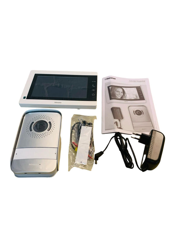 Bticino 317913 Easy Kit Essential Video-Gegensprechanlage Klingel Kamera 7 Zoll