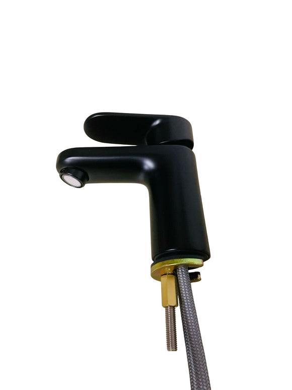 hansgrohe Vernis Blend Waschtischarmatur Wasserhahn Bad Wassersparend Mattschwarz