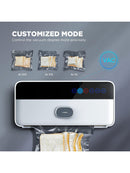 CalmDo Vakuumiergerät Vollautomatisch Vakuumierer 80Kpa mit Folienrolle CD-V001-6