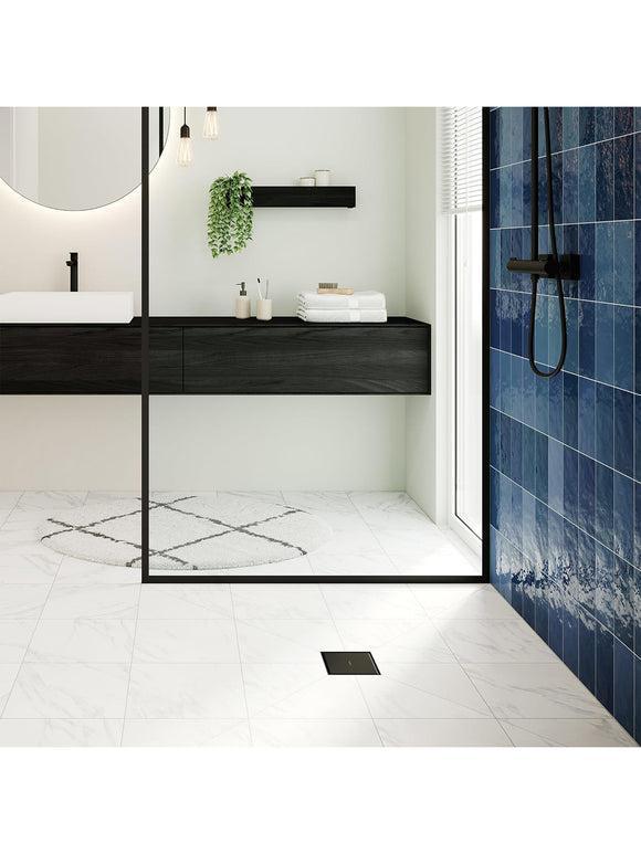 hansgrohe 56249670 RainDrain Point Punktablauf 150/150 Rückseitig Befliesbar