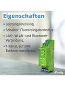 Shelly Pro Dimmer 2PM 2-Kanal-DIN-Hutschienen-Smart-Dimmer LAN, WLAN Bluetooth-2