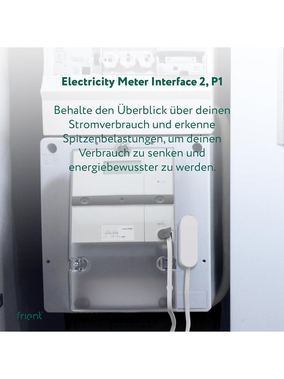 frient Electricity Meter Interface 2 P1 drahtlose Zählerauslesung Zigbee SmartThings
