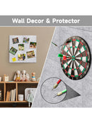 6x Filz-Pinnwand mit 60 Pins 12 mm dick Pinwand Korkwand Selbstklebend 30x30 cm-4