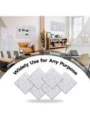 6x Filz-Pinnwand mit 60 Pins 12 mm dick Pinwand Korkwand Selbstklebend 30x30 cm-5