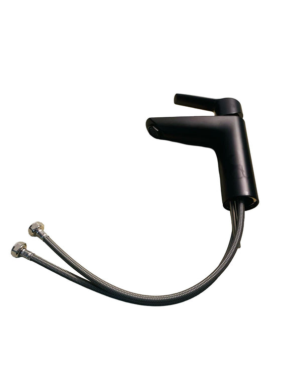 GROHE Start Waschtischarmatur Wassersparend mit Pop-Up Ablauf Schwarz 235502432