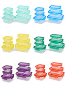 Glasdosen-Set 6tlg. Glas Backofen Mikrowelle Auslaufsicher & Luftdicht BPA-frei-1