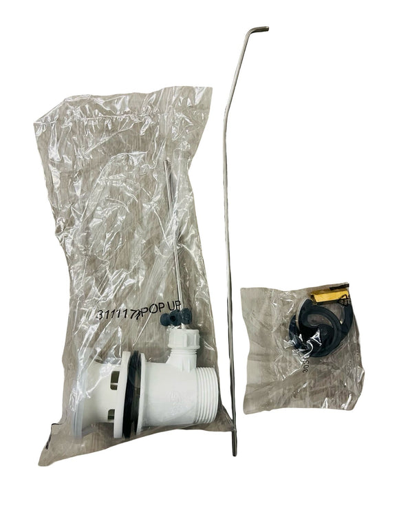 hansgrohe Waschtischarmatur Rebris S Wasserhahn 80 mm Bad mit Zugstange Chrom