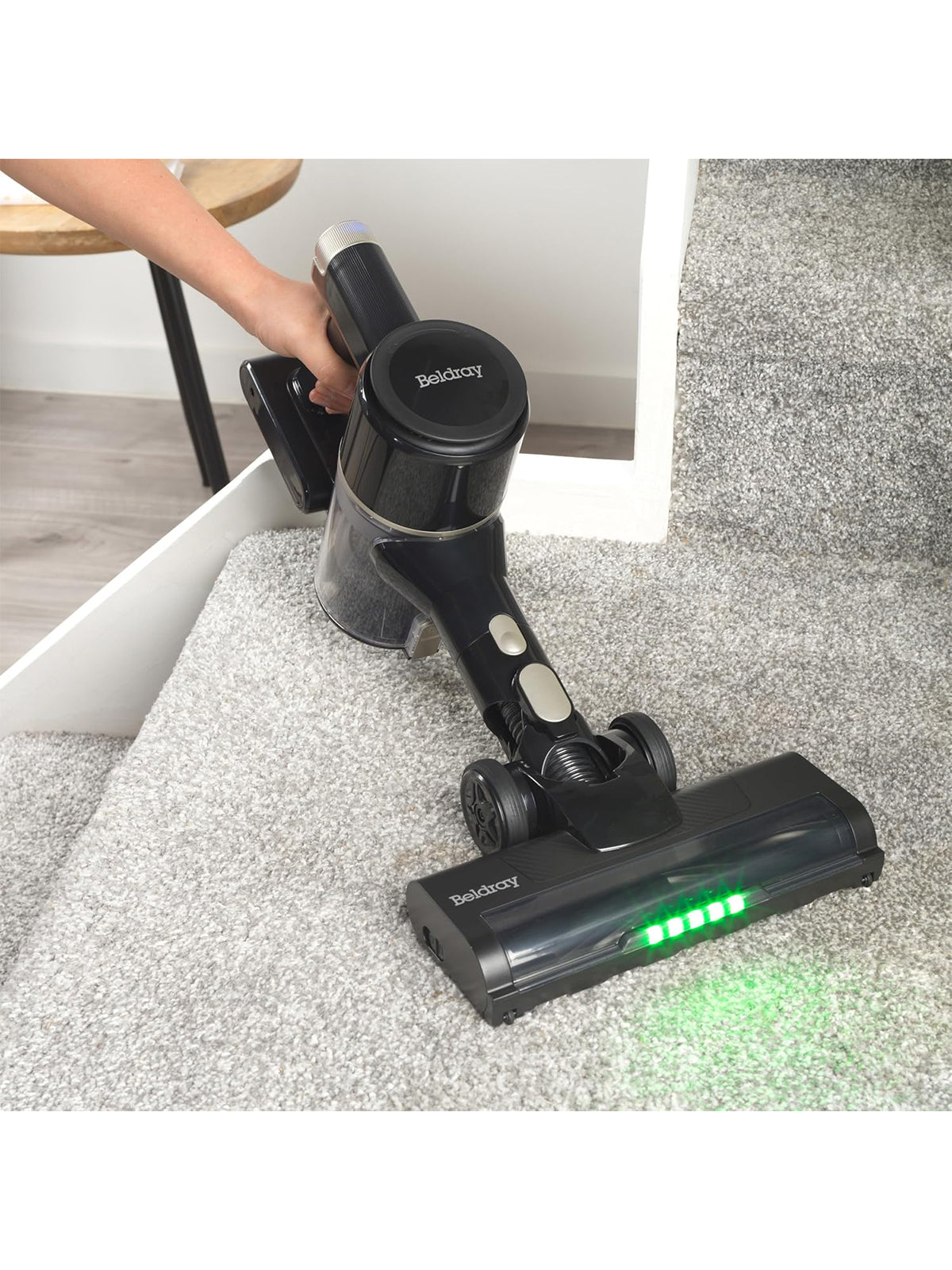 Beldray Airvolve 2in1 Akku-Staubsauger Handstaubsauger 2 Stufen 22,2 V +