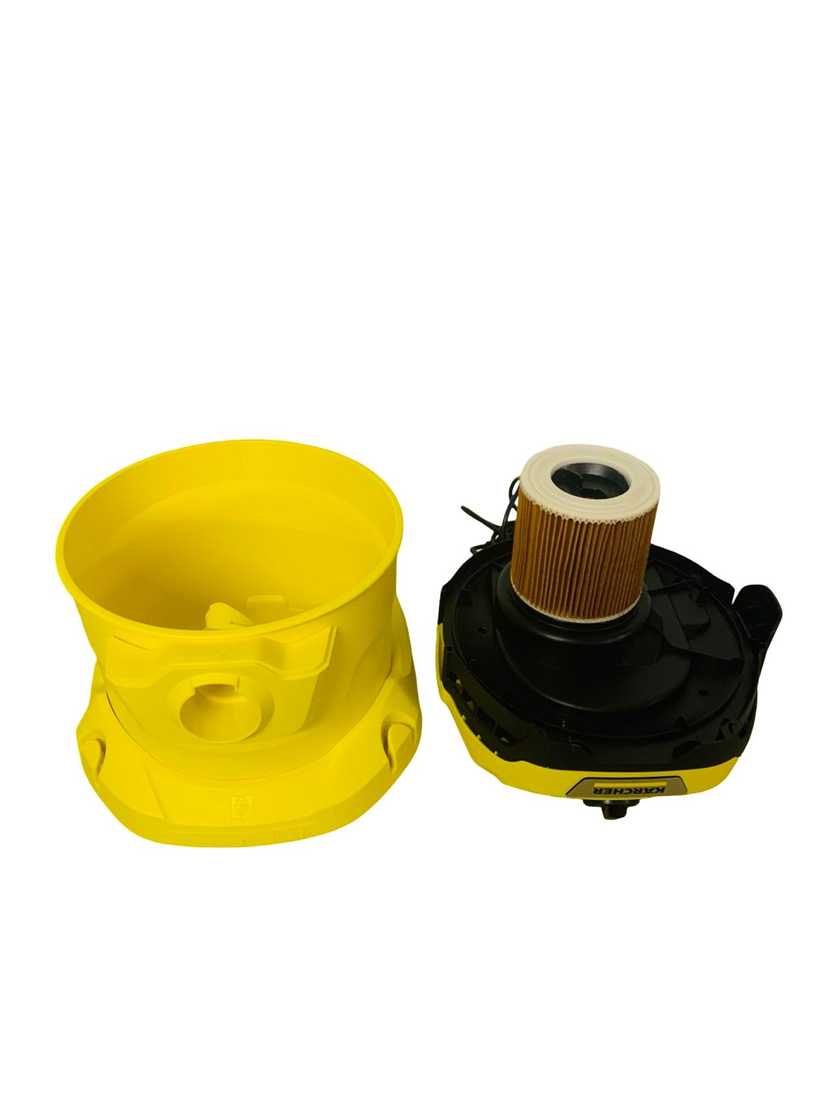 Kärcher Nass-/Trockensauger WD 2 Plus V-12/4/18/C 1000 W mit Zubehör