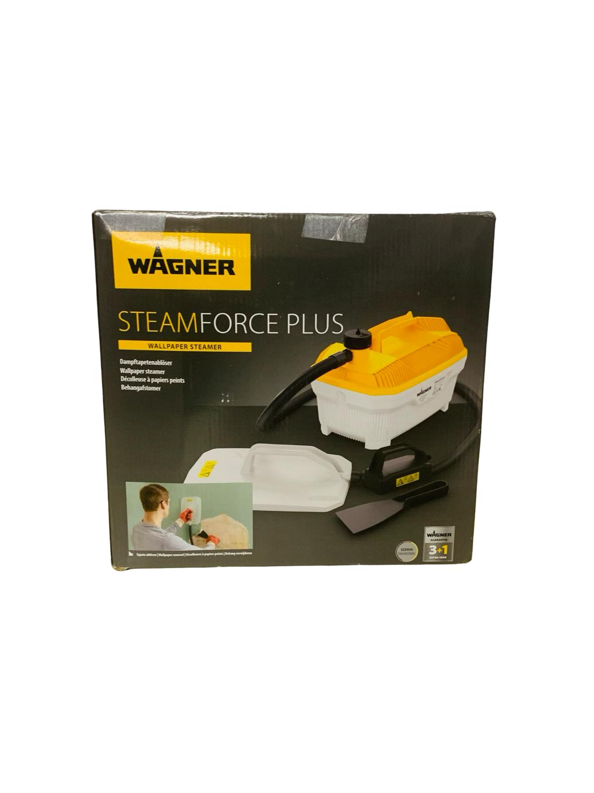 WAGNER Dampftapetenablöser SteamForce Plus 2000W 4L Behälter mit Zubehör