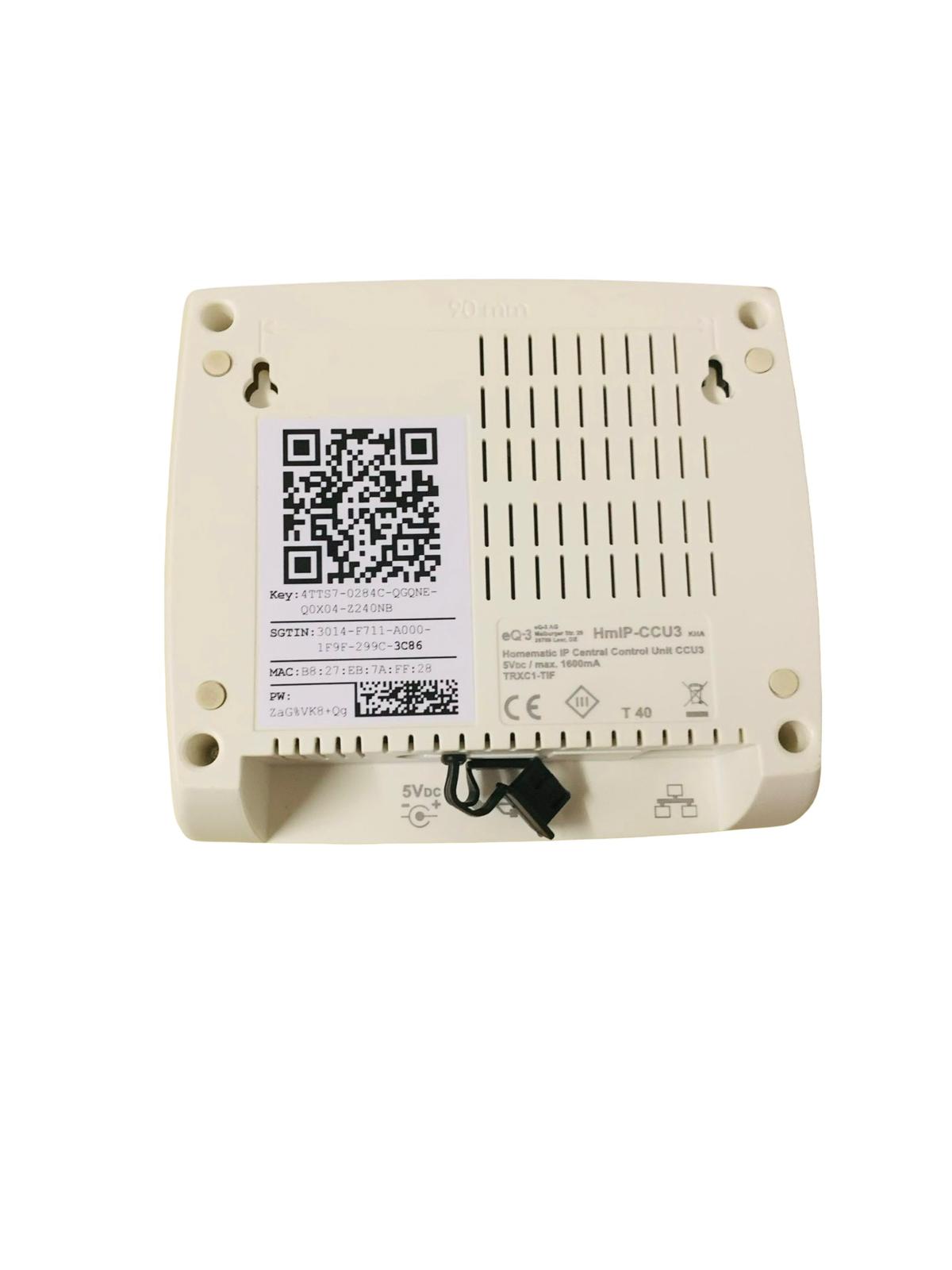 Homematic IP Smart Home Zentrale CCU3 151965A0 4-Kern ARM Prozessor