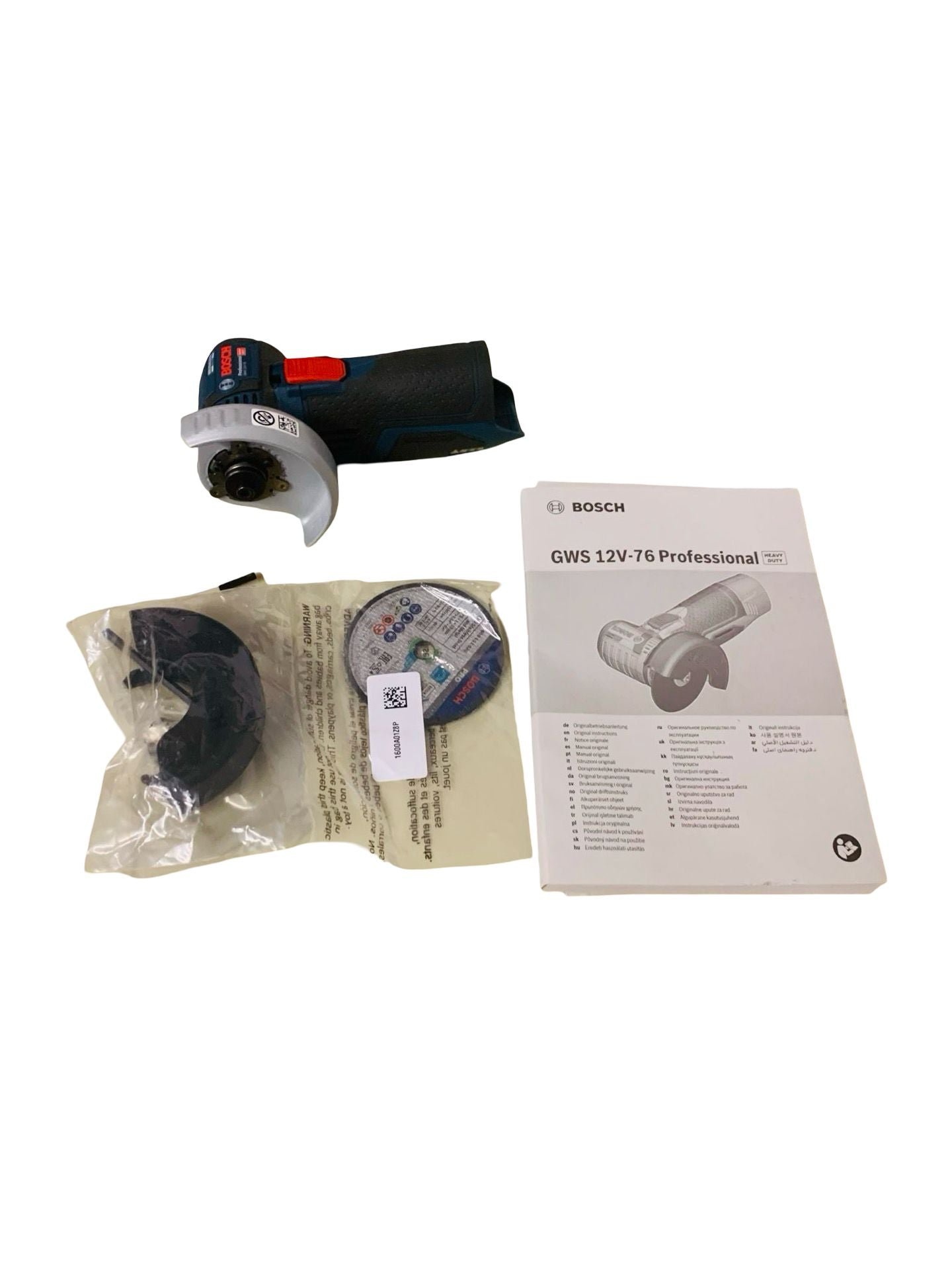 Bosch Professional 12V System Akku Winkelschleifer GWS 12V-76 mit Zubehör