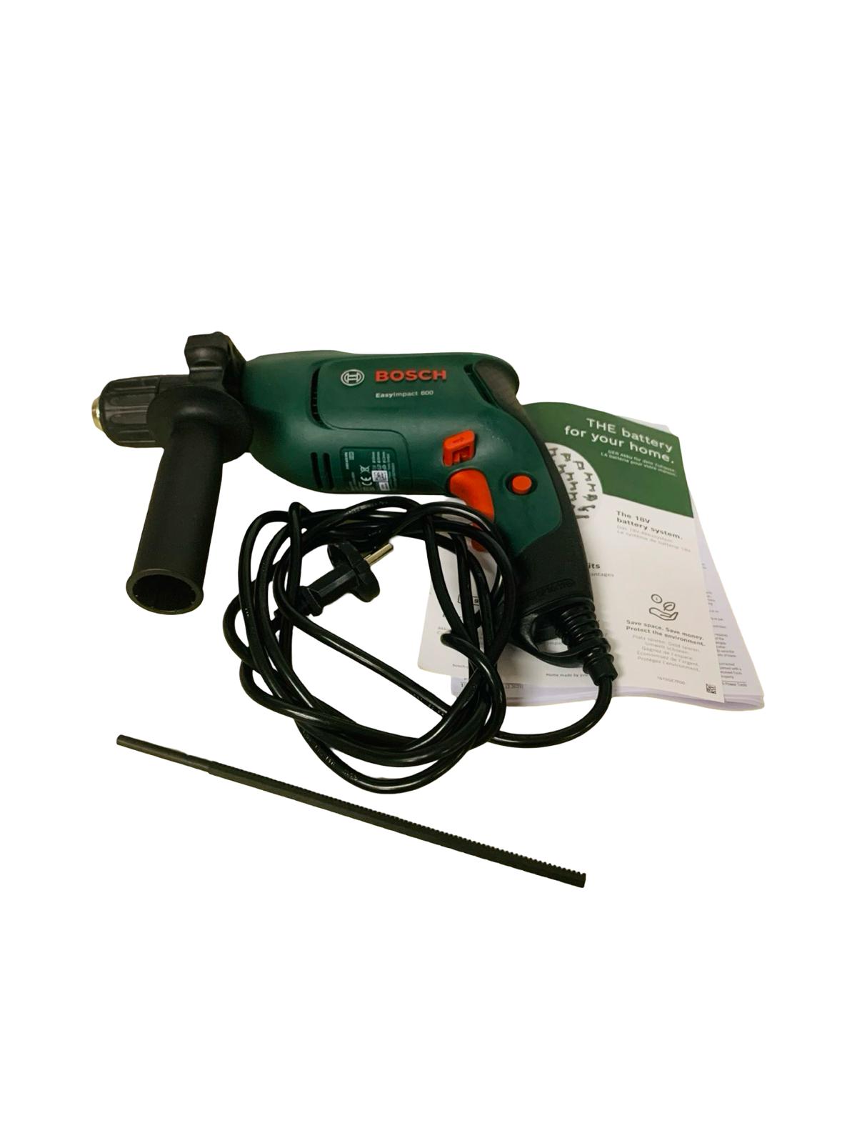 Bosch Schlagbohrmaschine EasyImpact 600 Schlagbohrschrauber im Koffer 600 W