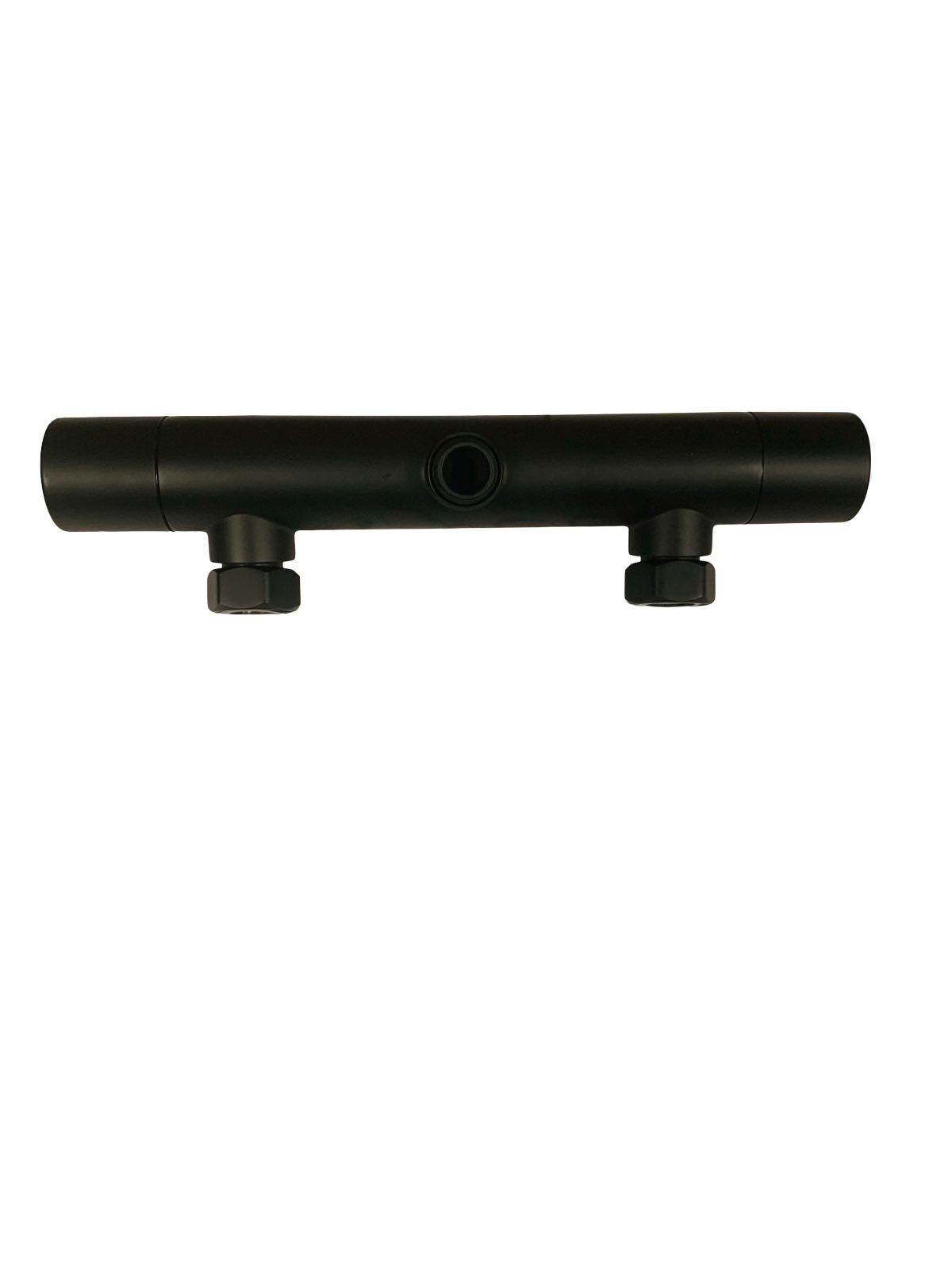 JOHO Thermostat Duschset Duschsystem mit XXL Regenduschkopf 30 cm Schwarz Rund