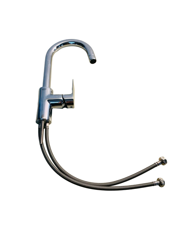 GROHE StartEdge Waschtischarmatur L-Size Wassersparend mit Zugstangen-Ablauf