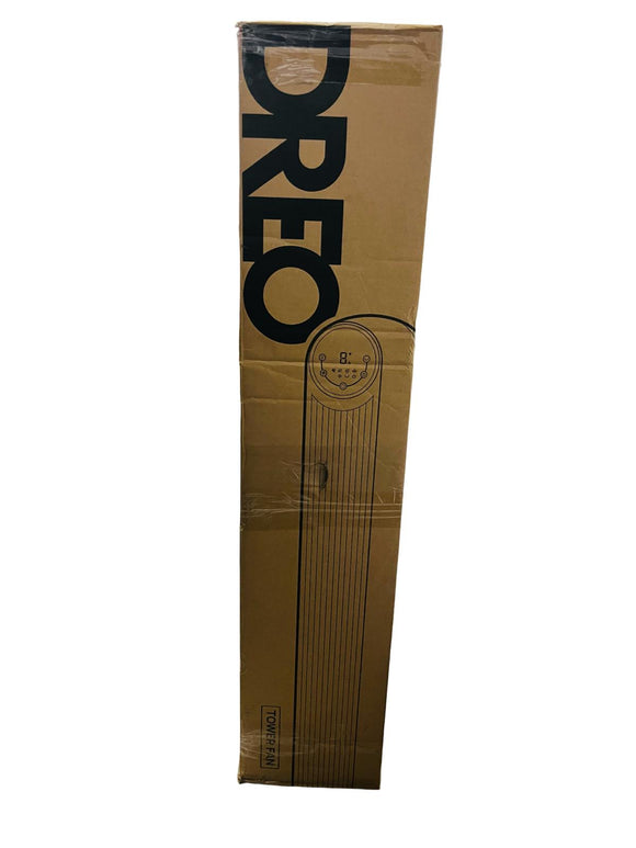 Dreo 20dB Leiser Turmventilator oszillierend mit 4 Modi Timer Fernbedienung