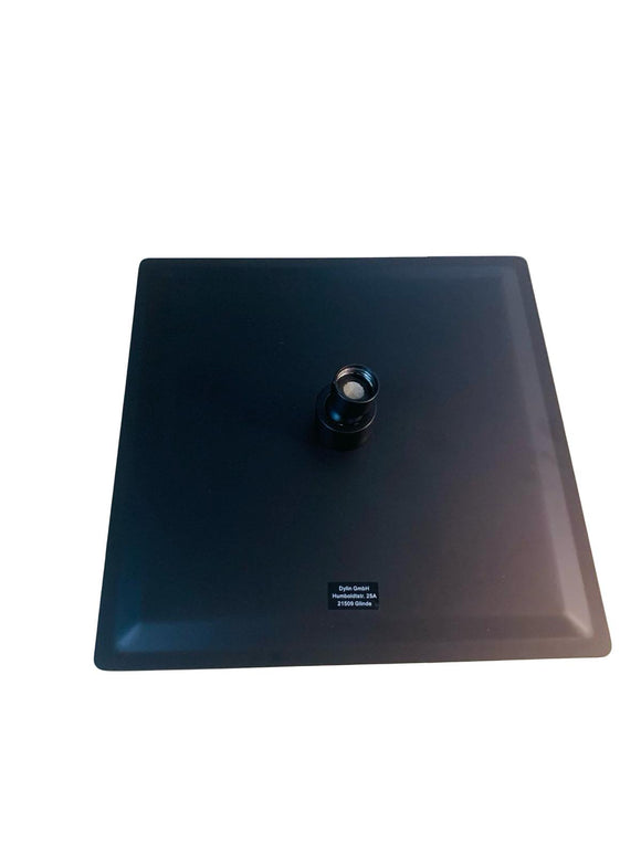 JOHO Thermostat Duschset Edelstahl Duschsystem Thermostat Kopfbrause XL 25x25 cm