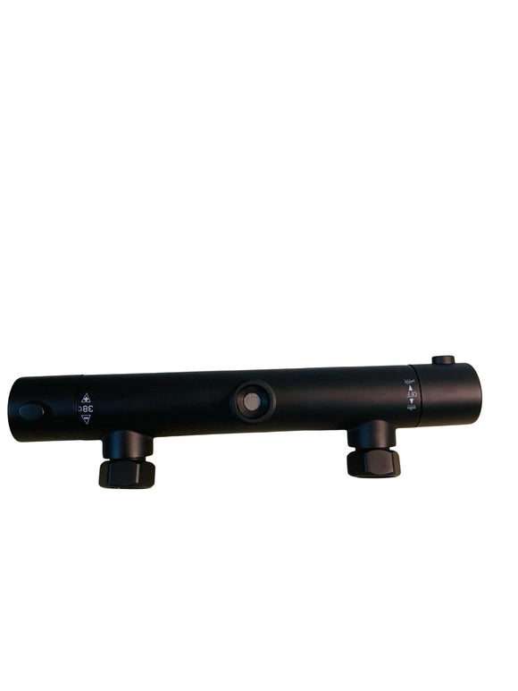 JOHO Thermostat Duschset Edelstahl Duschsystem Thermostat Kopfbrause XL 25x25 cm