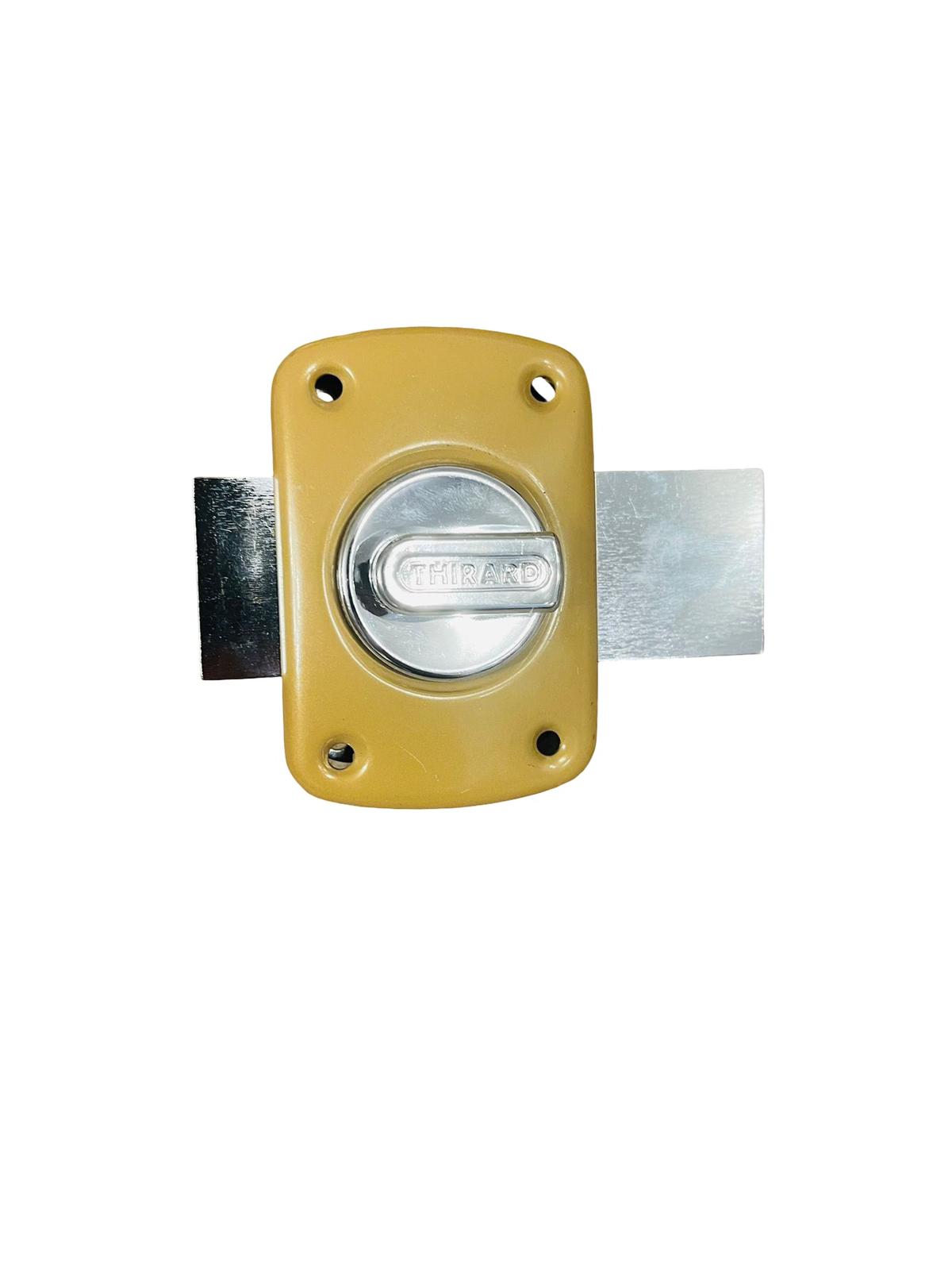 THIRARD Surveyor Eingangsschloss mit Pumpenzylinder 40 mm mit 4 Schlüsseln