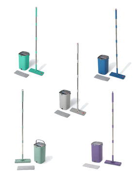 Clever In & Out Mop Wischmopp Boden Reiniger Bodenwischer Eimer und Wischer Mopp