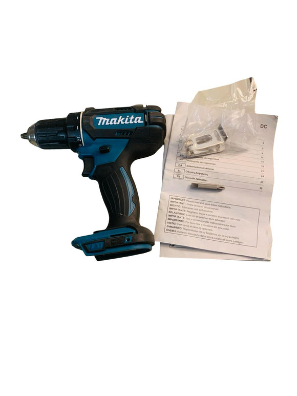 Makita DDF482Z Akku-Bohrschrauber 18 V ohne Akku und Ladegerät DEFEKT