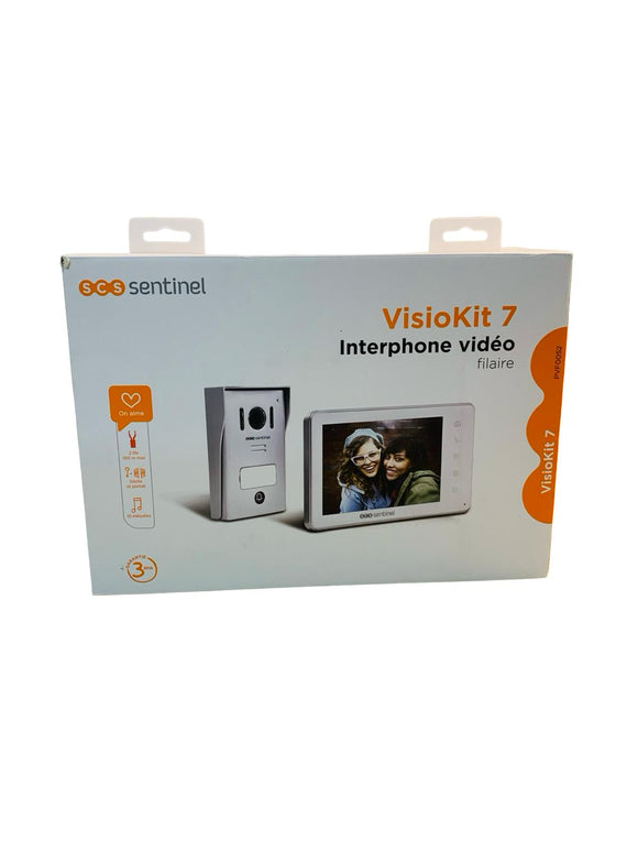 SCS SENTINEL Verkabelte Video Türsprechanlage VisioKit 7 PVF0052 Universal