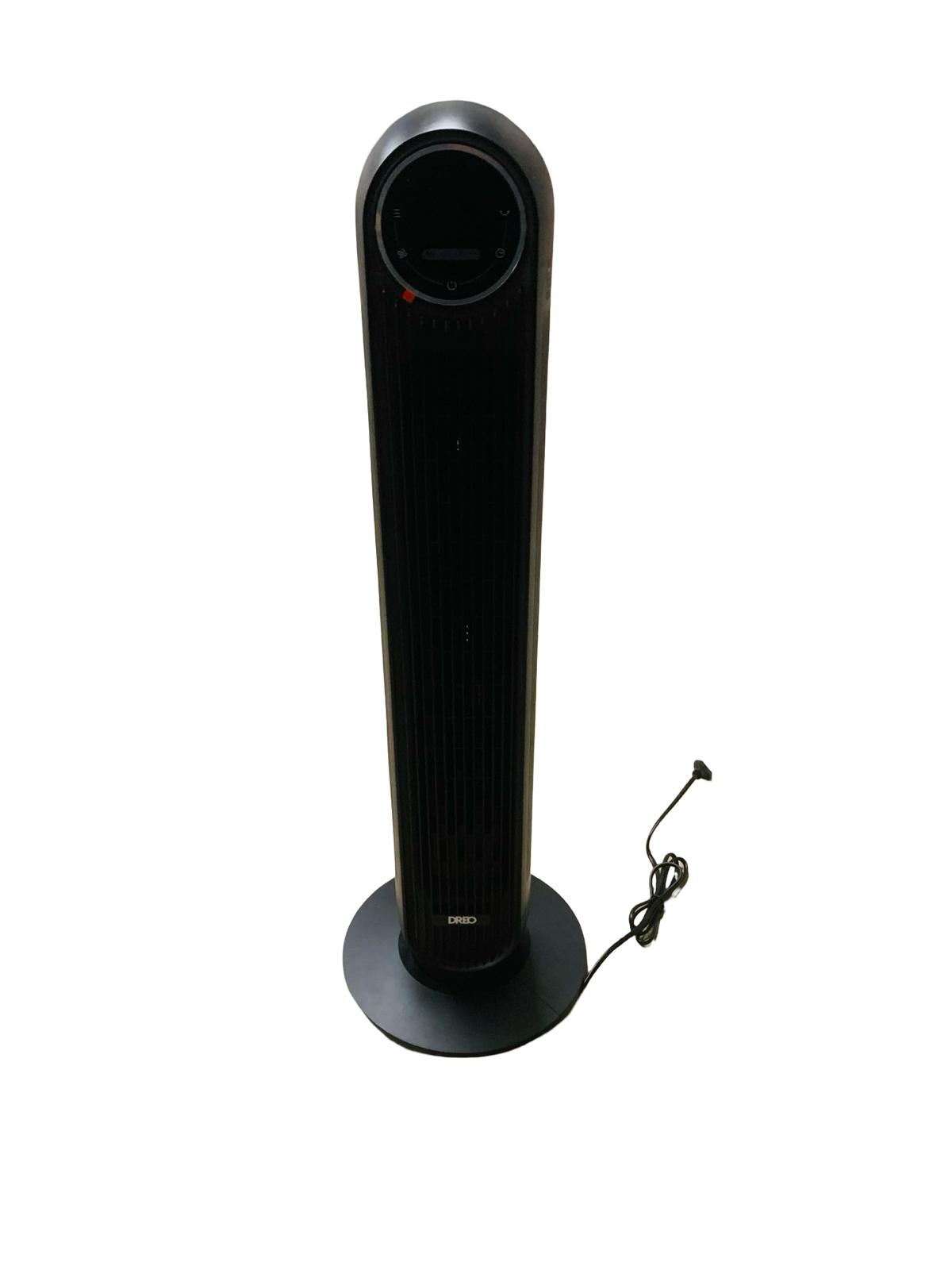 Dreo 20dB Leiser Turmventilator oszillierend mit 4 Modi Timer Fernbedienung