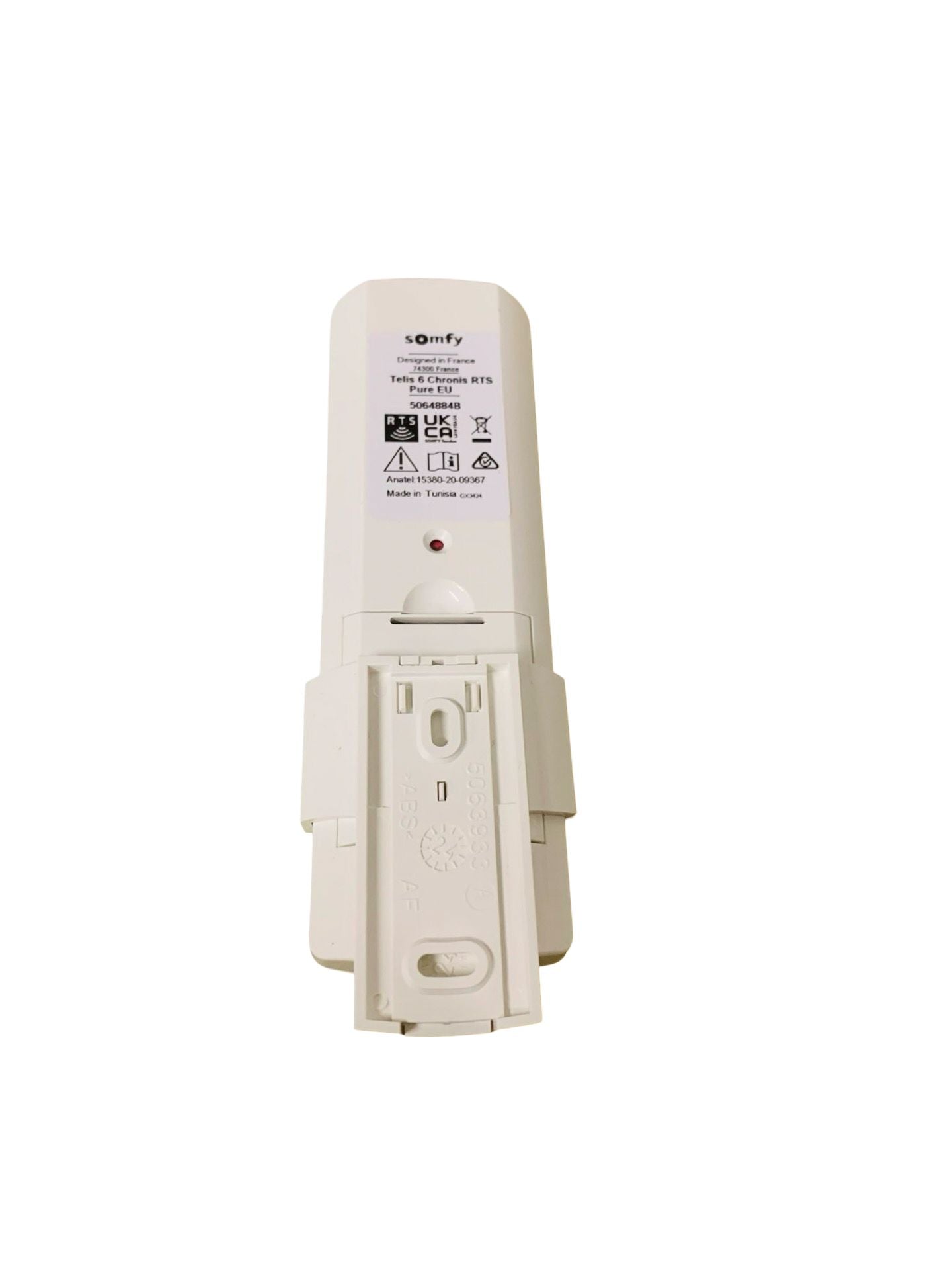 Somfy 2401101 Fernbedienung Telis 6 Chronis RTS Pure mit Zeitprogrammierung LCD
