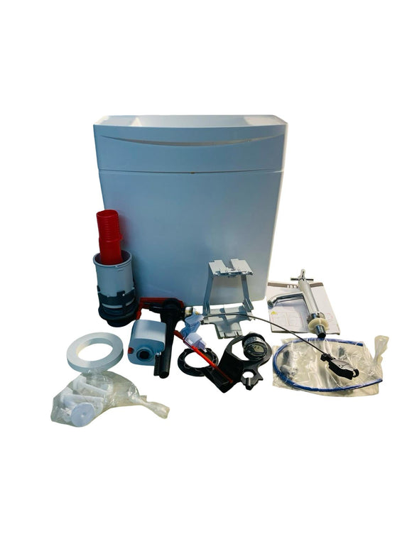 Wirquin 50720090 Iseo Spülkasten mit niedrigem Handwaschbecken