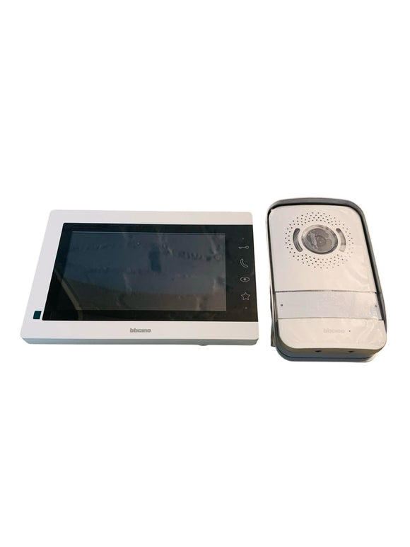 Bticino 317913 Easy Kit Essential Video-Gegensprechanlage Klingel Kamera 7 Zoll