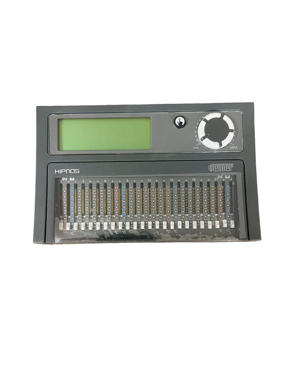VEMER VE075800 HIPNOS Wandthermostat mit durch Steckreiter Tagesprogrammierung