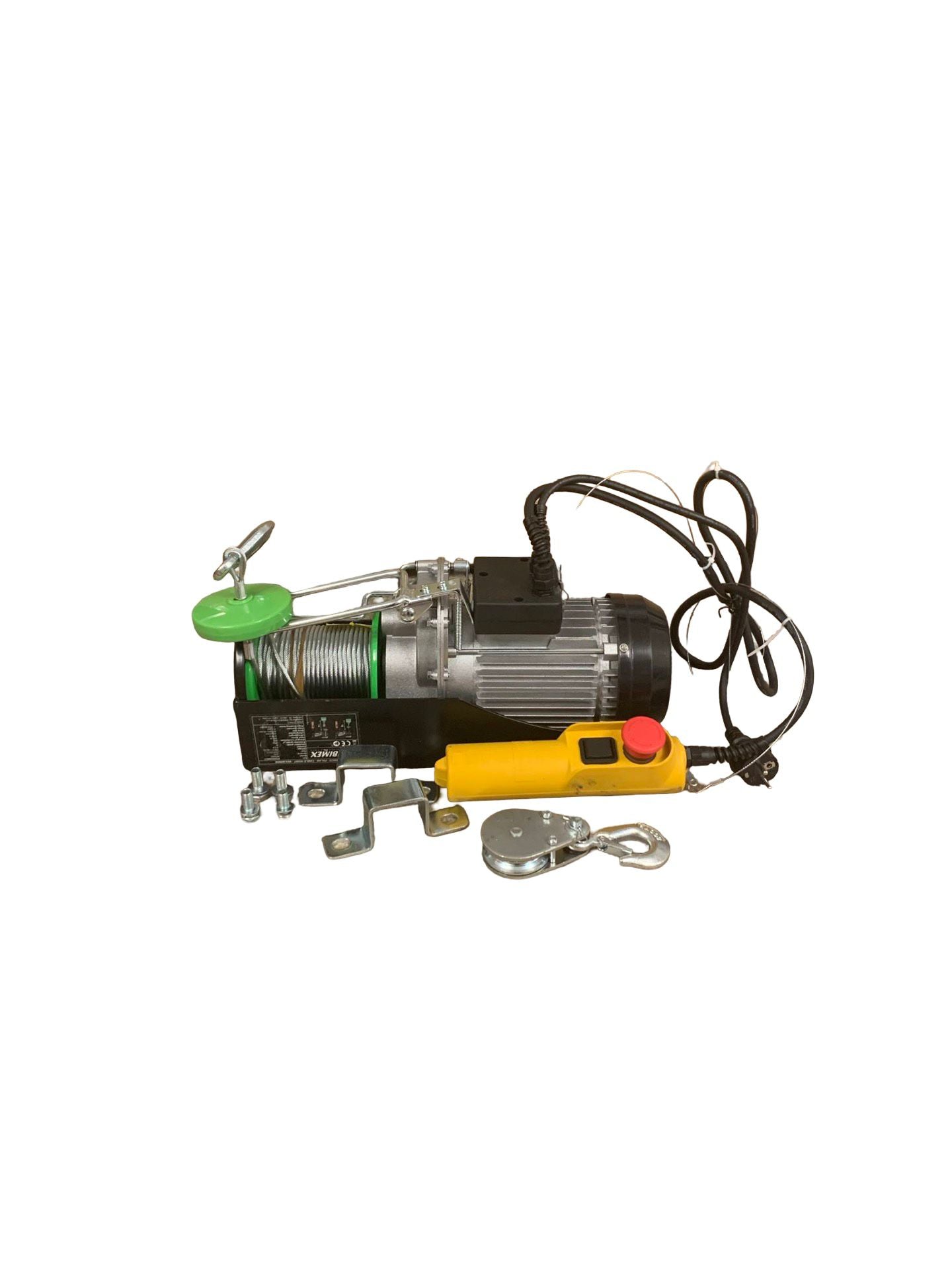 Ribimex Elektrischer Flaschenzug PE250/500/C1 Heben von Lasten 900 W 250-500 kg