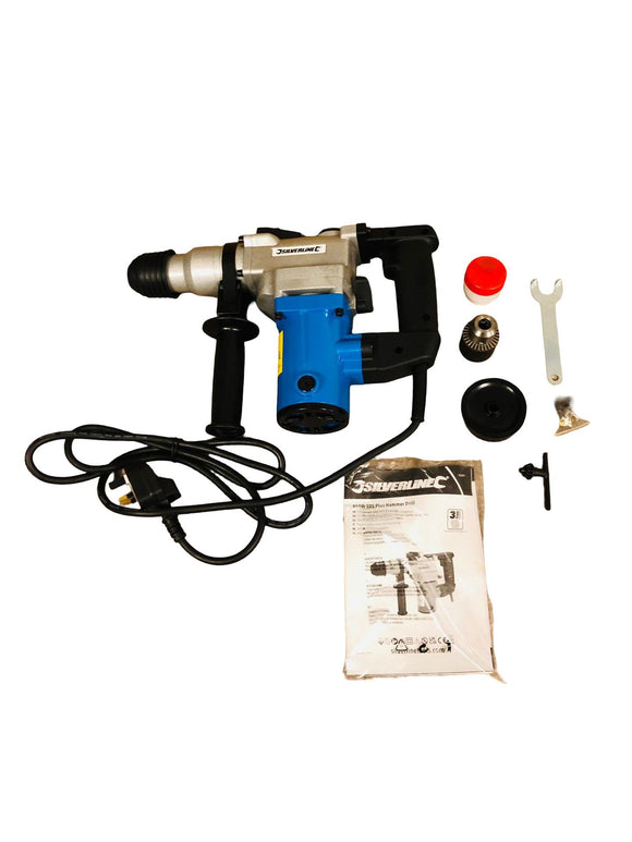 SDS-Plus-Bohrhammer Bohrmaschine Stemm Meißel Hammer Schlaghammer 850W + Zubehör