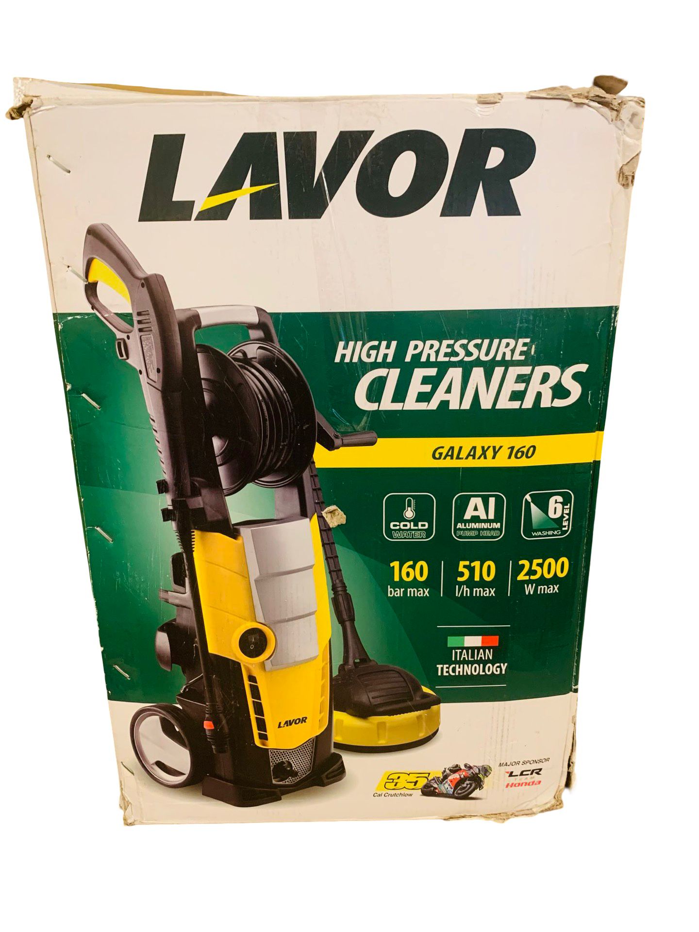 Lavor Galaxy 160 Kaltwasser-Hochdruckreiniger 160 bar 480 L/H 2500W DEFEKT