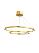 Deckenlampe Deckenleuchte LED Gold 50W 3000K Warmweiß 3200 Lumen Deko Elegant-1